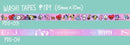 Fandom Society Washi Tapes