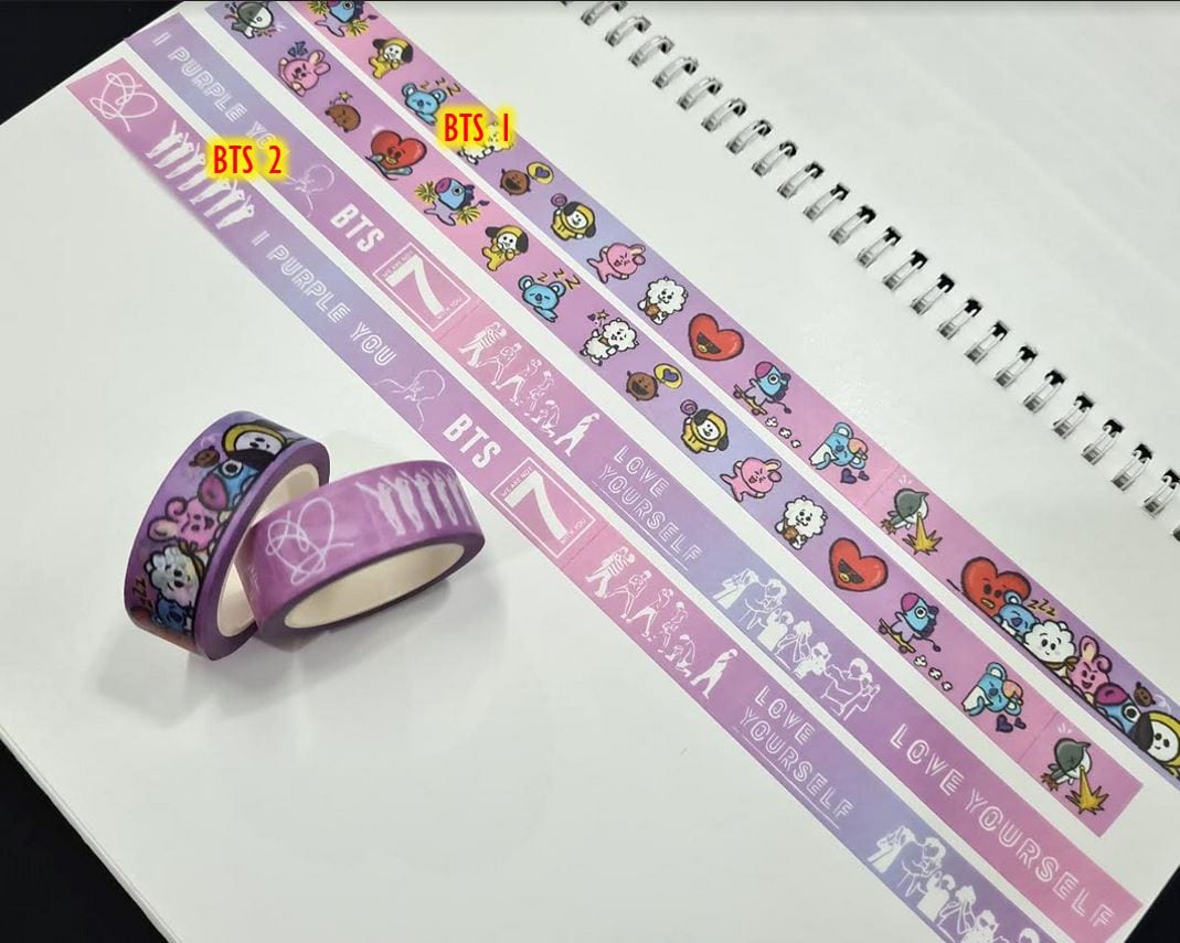 Fandom Society Washi Tapes