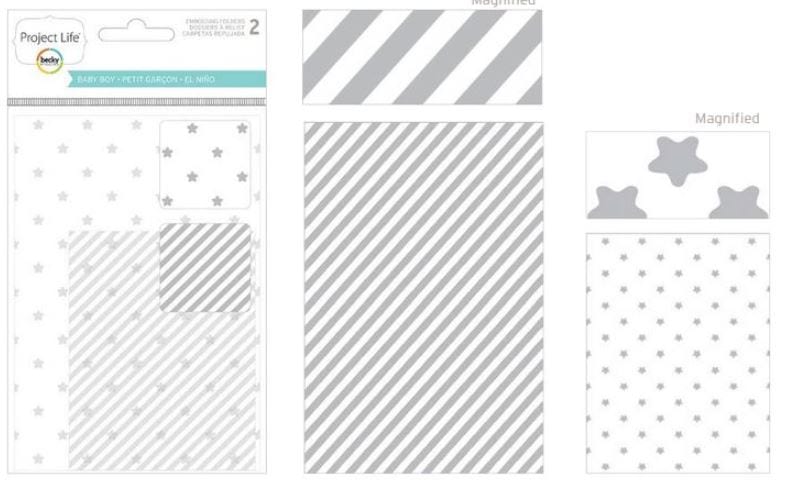 Project Life Baby Boy Edition Embossing Folder 4