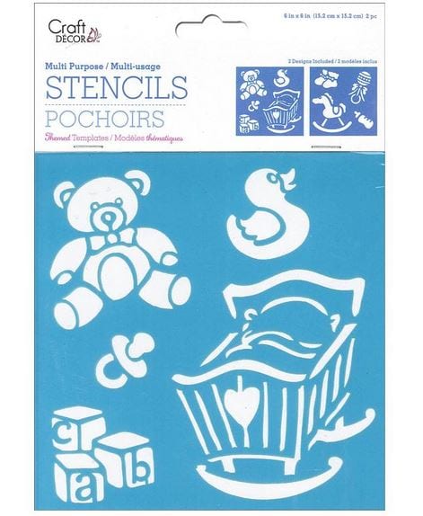 Multicraft Craft Decor Stencil 6