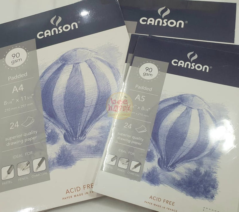 Canson Watercolor Pad 200gsm - 9 x 12 (24 Sheets)