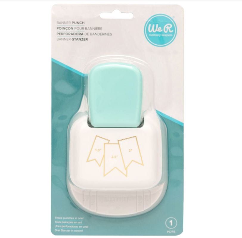 We R Memory Keepers 3-in-1 Banner Punch