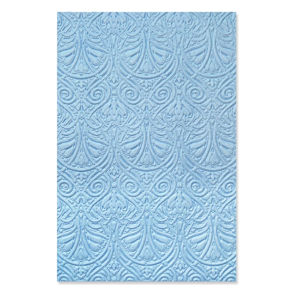 Sizzix Baroque 3-D Textured Impressions Embossing Folder