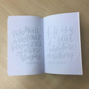 The Craft Central Basic Brush Script Workbook