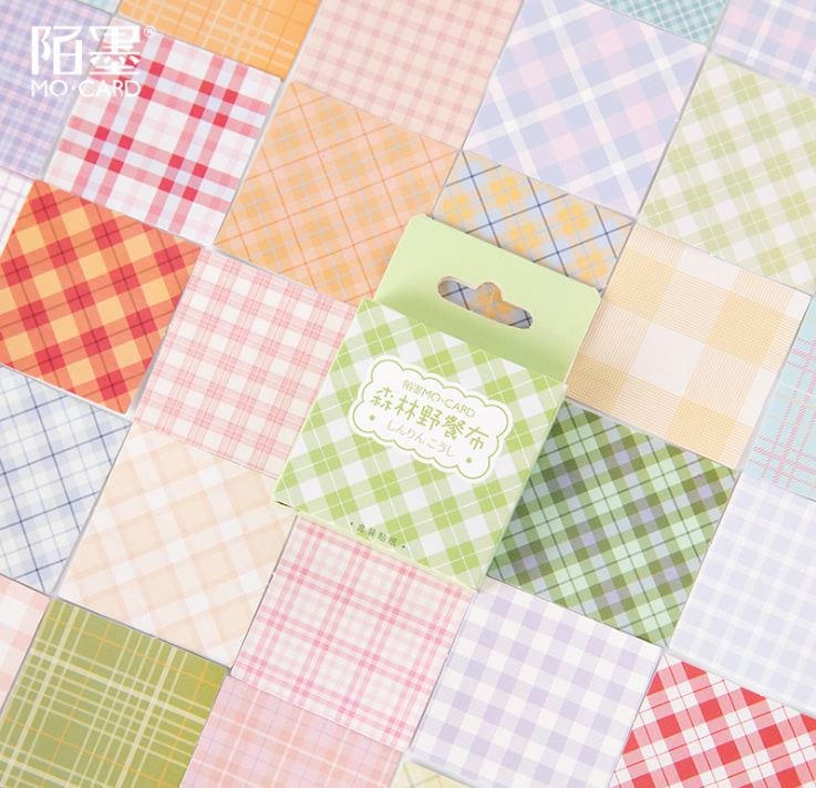 MoCard Basic Patterns Sticker Flakes in a Box