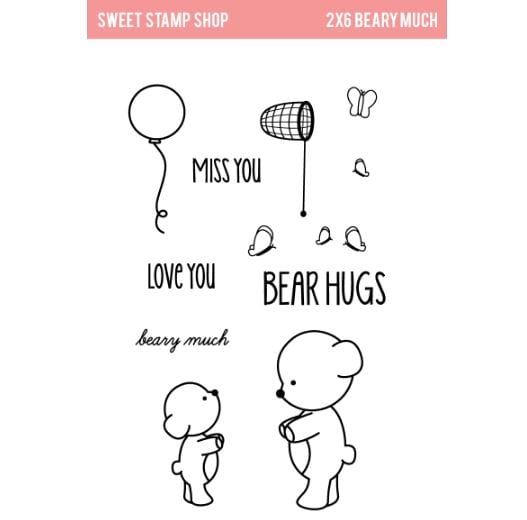 Sweet Stamp Shop Beary Much Stamp Set 2