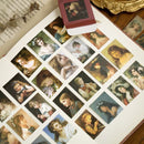 Yuxian Oil Painting Girls Sticker Flakes (50pcs)