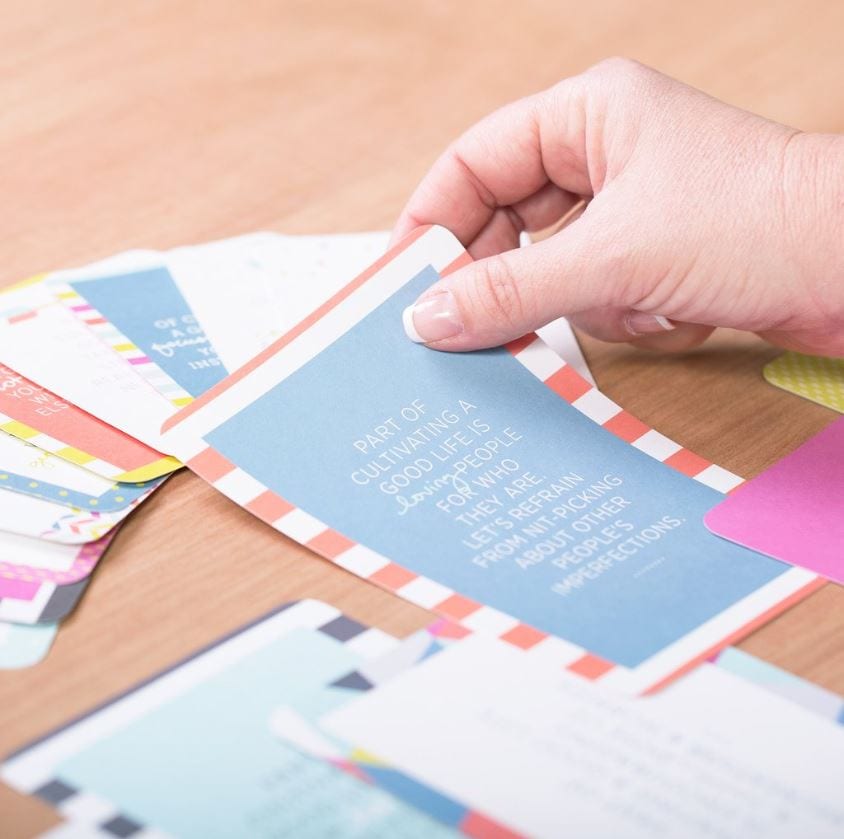 Project Life Becky's Quotes Themed Cards 40pcs