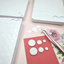 Bee Happy Adhesive Foam Dots / Dimensional Foam Double Adhesives 2mm (5 Sheets)