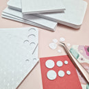 Bee Happy Adhesive Foam Dots / Dimensional Foam Double Adhesives 2mm (5 Sheets)