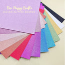 250gsm Glitter Board/Cardstocks Assorted Colors 10 sheets