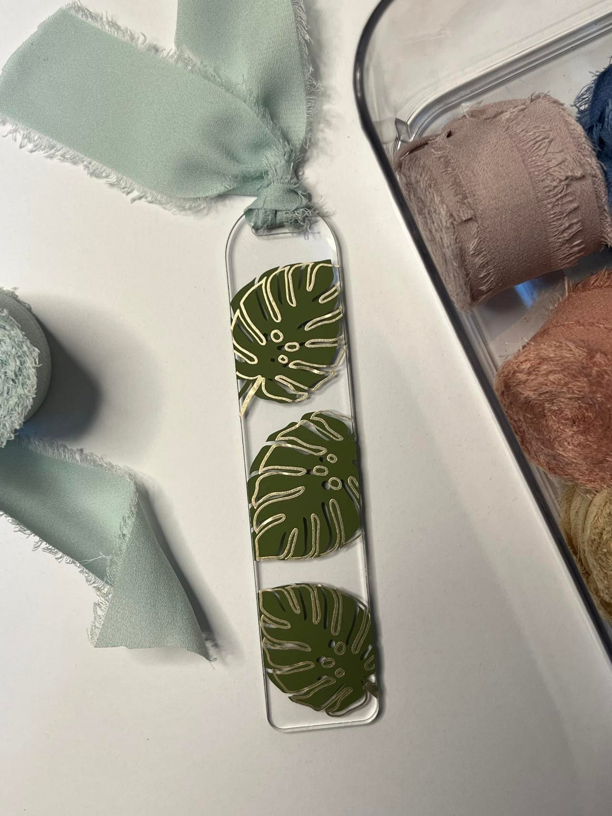 Bee Happy Blank Acrylic Bookmark