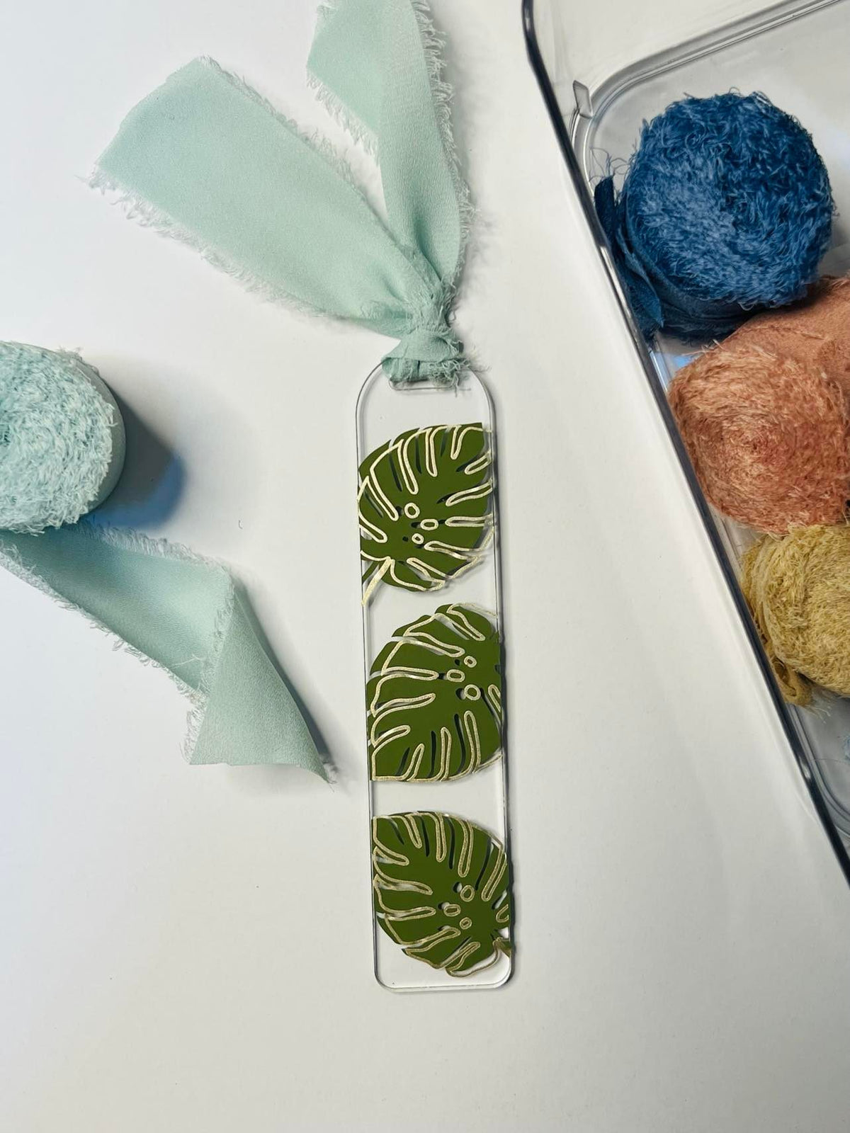 Bee Happy Blank Acrylic Bookmark