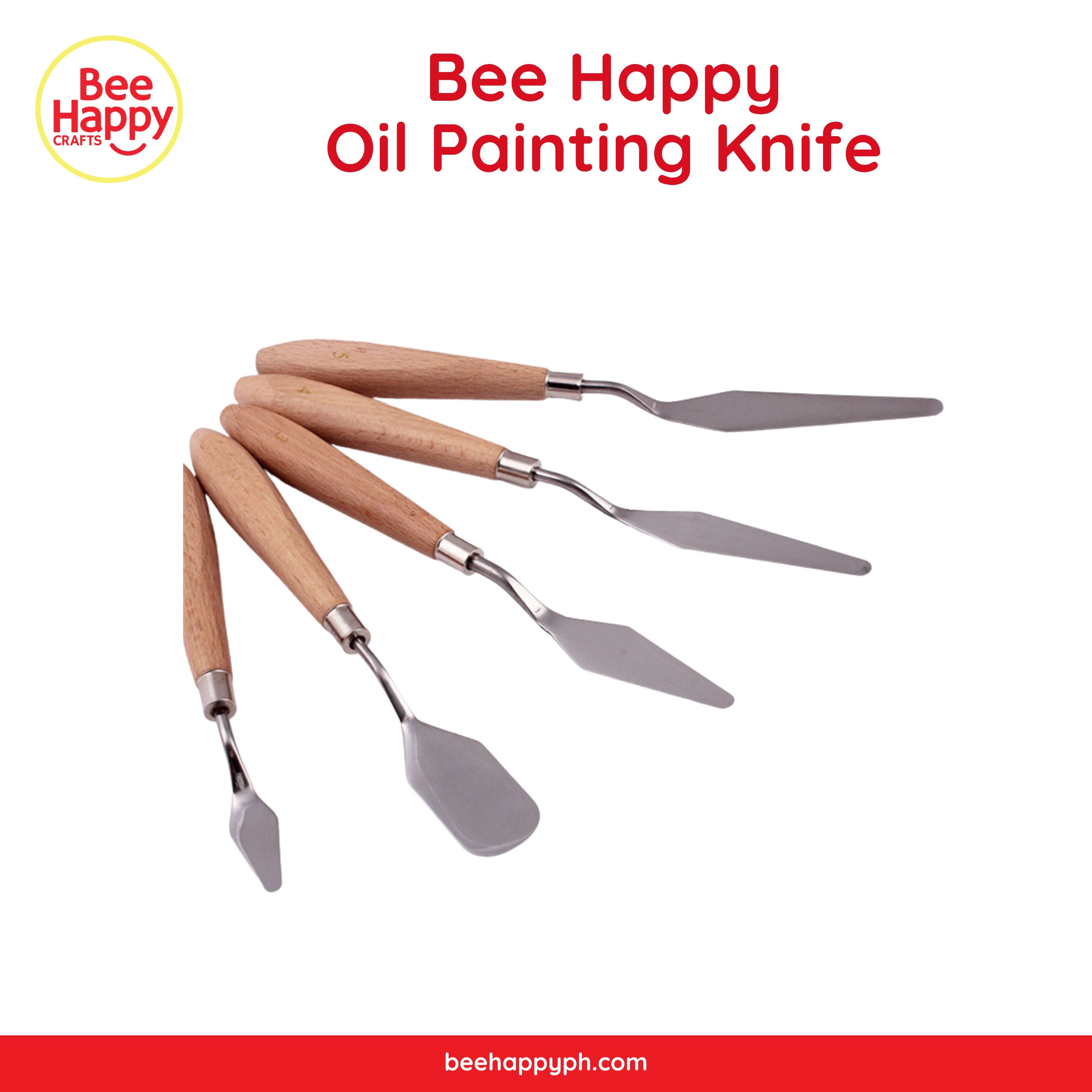 Bee Happy Palette Knife / Oil Painting Knife Spatula