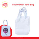 Bee Happy Sublimation Tote Bag