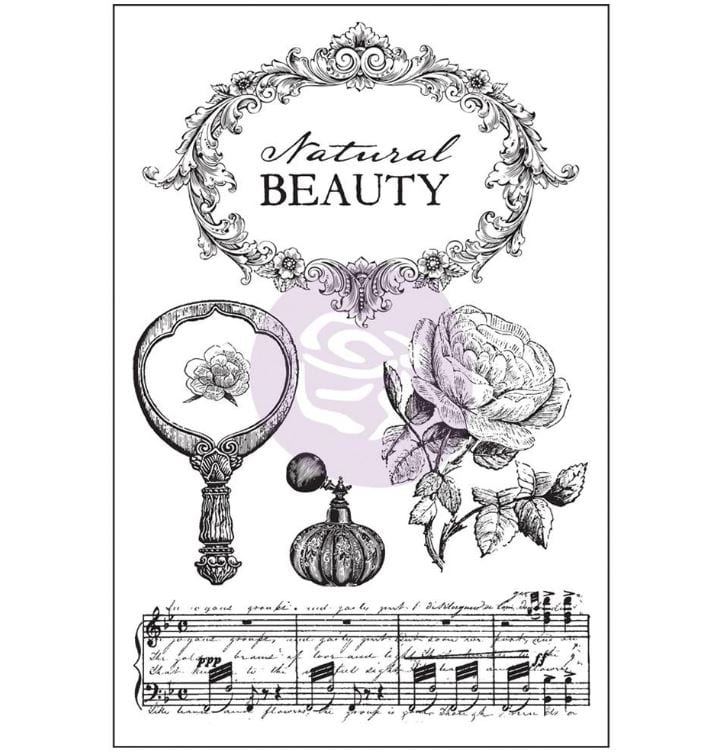 Prima Marketing Bella Rouge Cling Rubber Stamps 4