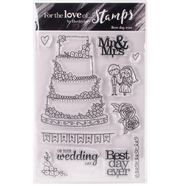 Hunkydory Best Day Ever Clear Stamps