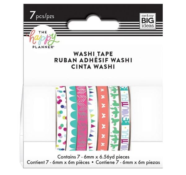 Me And My Big Ideas Beyoutiful Happy Planner Washi Tape Set