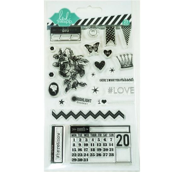 Heidi Swapp Big Day Clear Stamps