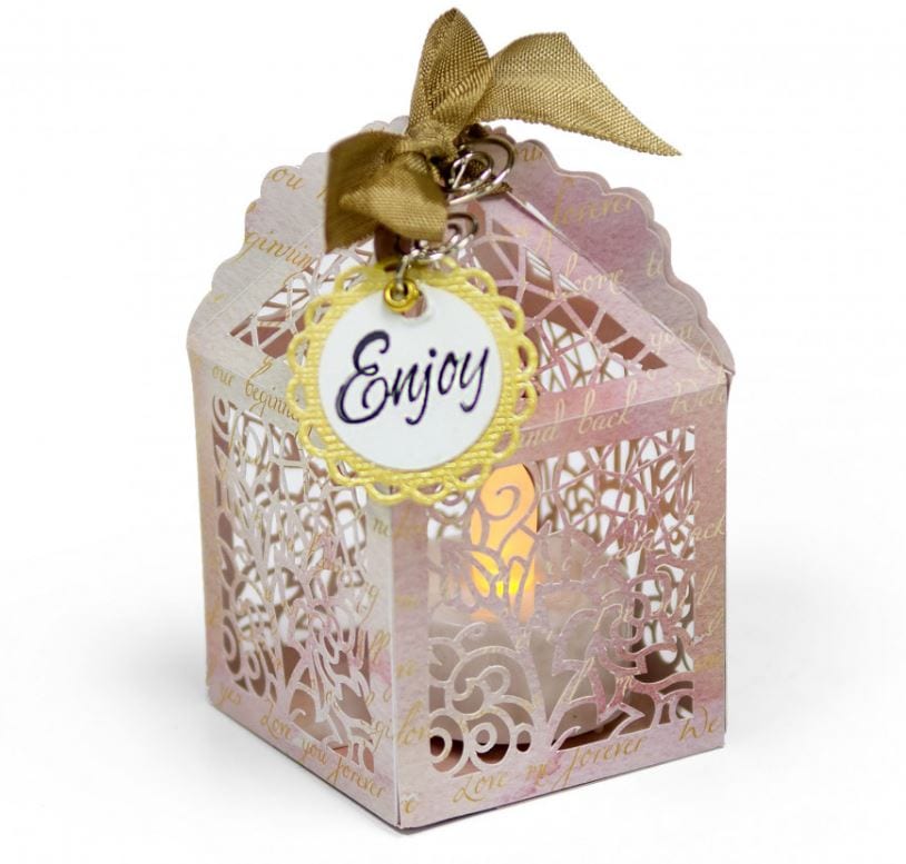Sizzix Birdcage Favor Box Thinlits Die Set 3PK