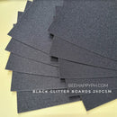 250gsm Glitter Board/Cardstocks Assorted Colors 10 sheets