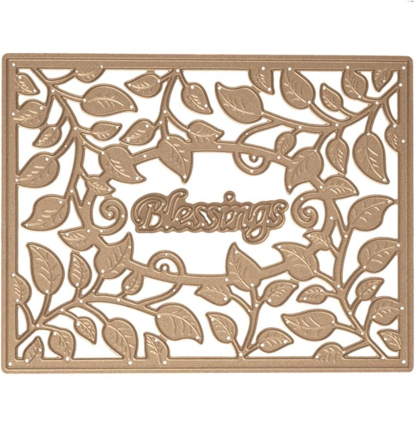 Spellbinders Blessings Vine - Thoughtful Expressions Shapeabilities Dies By Marisa Job
