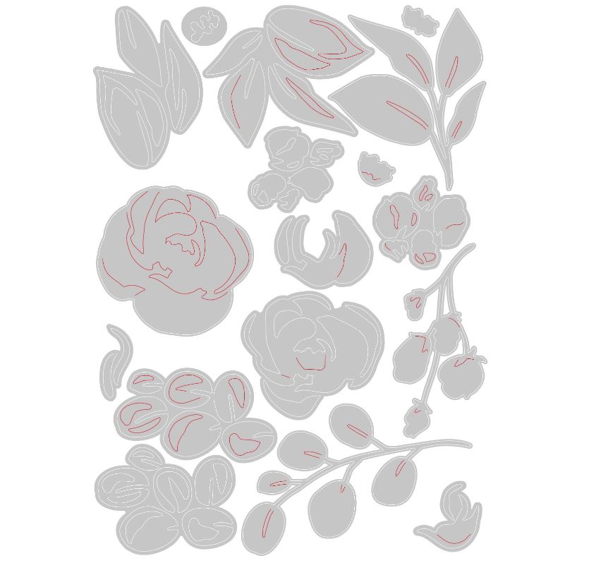 Sizzix Bloom Colorize Thinlits Die Set by Tim Holtz