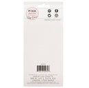 American Crafts Bloom Street Pink Paislee Acrylic Clear Stamps