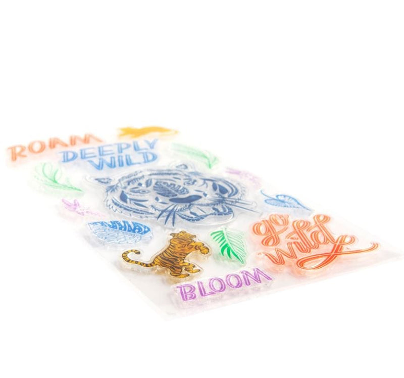 Craft Smart Bloom Wild Clear Stamp Set (4 Sheets)