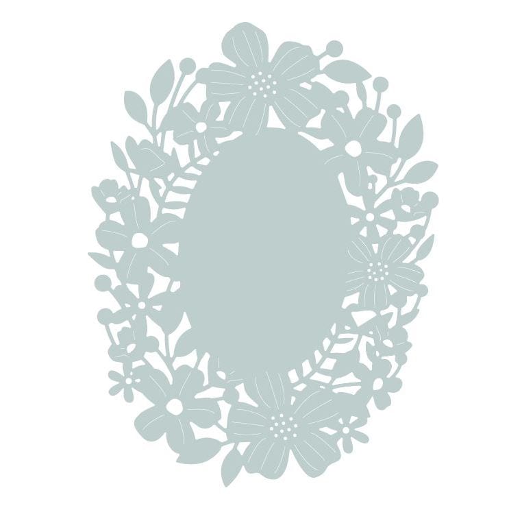 Sizzix Blossom Frame Die