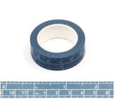 Blue Ruler Washi Tape 15mm x 10m