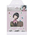 Gorjuss Bluebird's Proposal Santoro's Rubber Stamps 8/Pkg