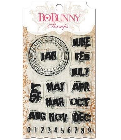 BoBunny Stamps Clear On This Day
