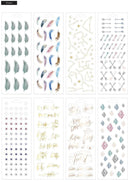Me and My Big Ideas Boho Petite Sticker Sheets - 248 Stickers