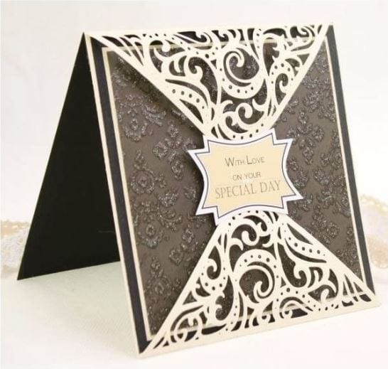 Crafter's Companion Bordeaux Die'sire Create-A-Card Cut and Emboss Dies