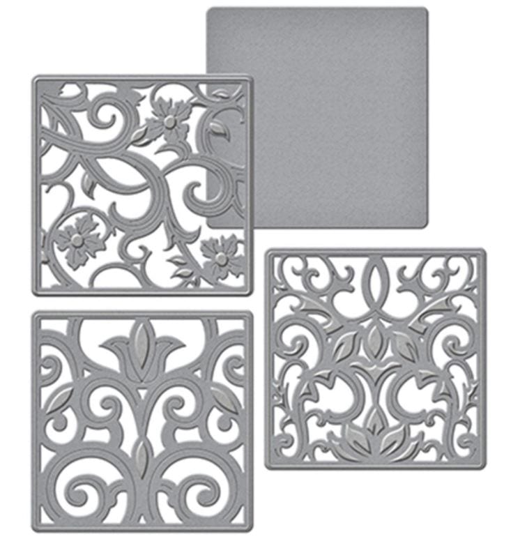 Spellbinders Botanical Box Inserts Shapeabilities Dies