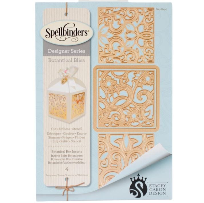 Spellbinders Botanical Box Inserts Shapeabilities Dies