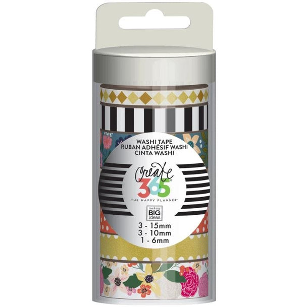 Me And My Big Ideas Botanical Gardens Happy Planner Washi Tape Tube Set