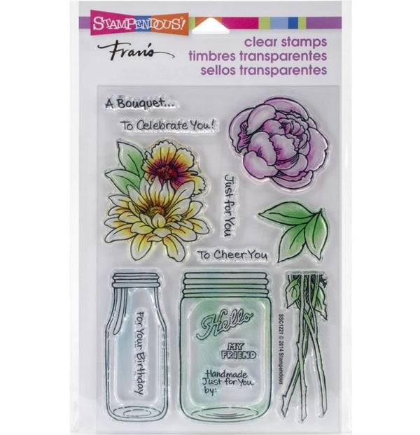 Stampendous Bouquet For You Perfectly Clear Stamps