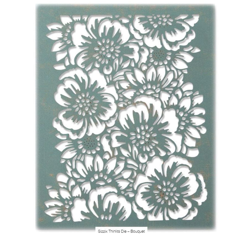 Sizzix Bouquet Thinlits Die by Tim Holtz