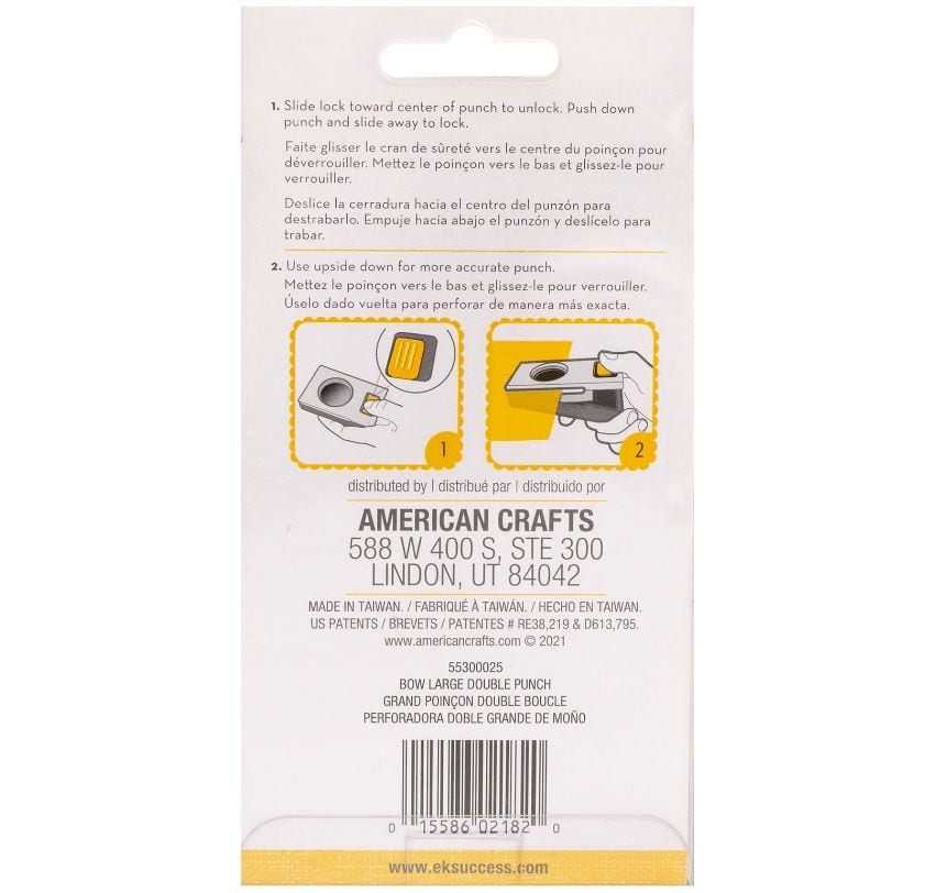 EK Success Bow Double Large Craft Punch Tools