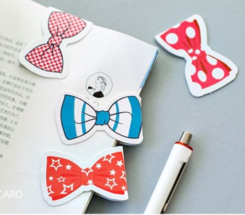 Mo Card Colorful Bows Bookmarks (30pcs)