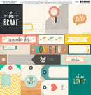 We R Memory Keepers Brave Single-Sided Cardstock 12"X12"