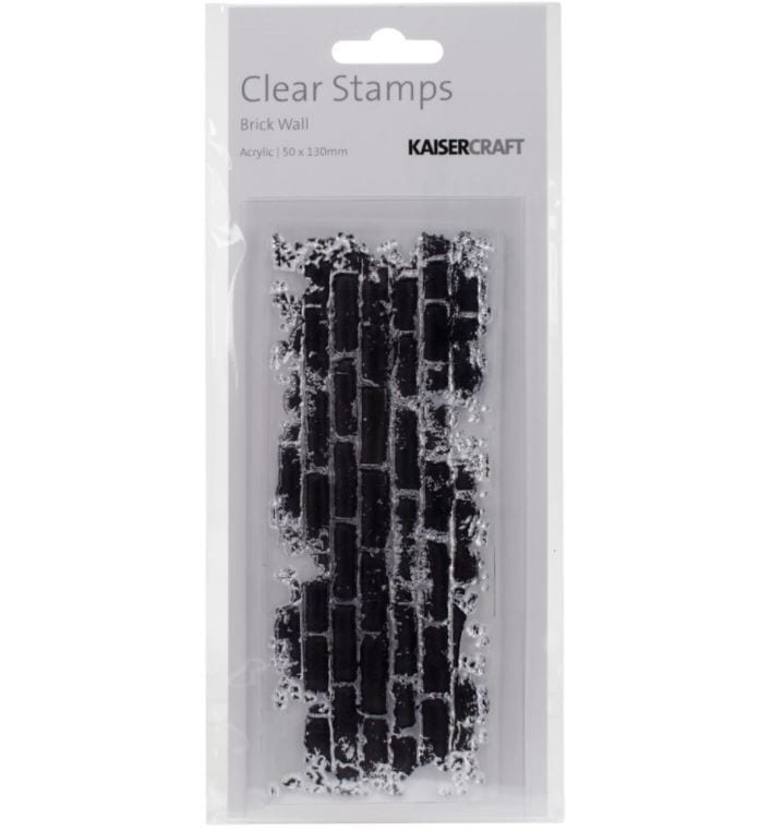 Kaisercraft Brick Wall Clear Stamp 2