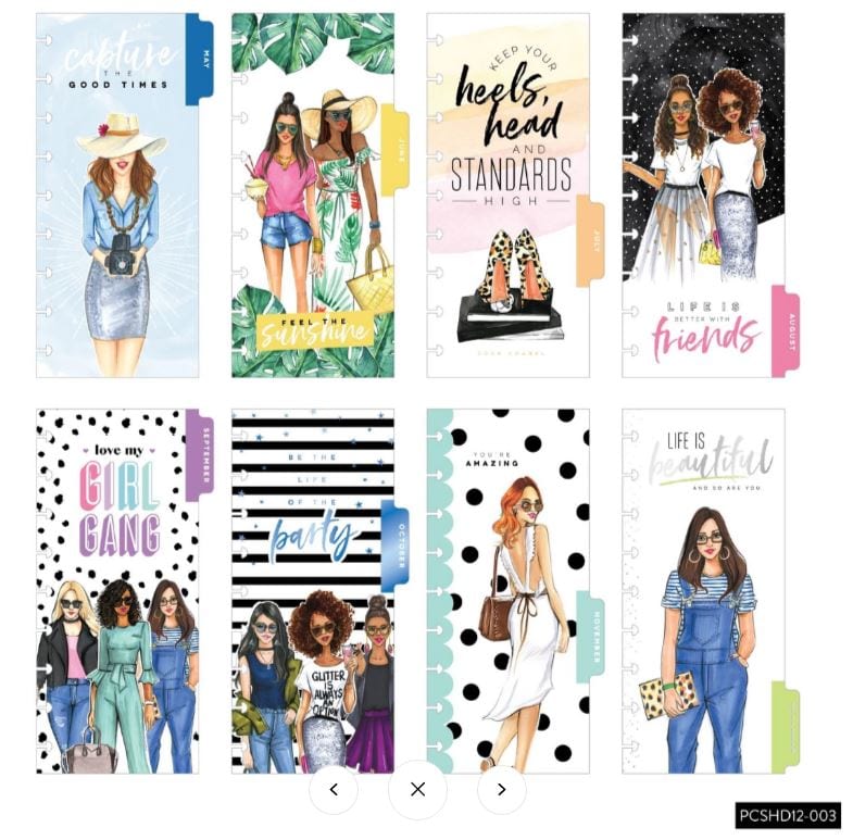 Me and My Big Ideas Bright Days Ahead 2020 Skinny Classic Happy Planner x Rongrong