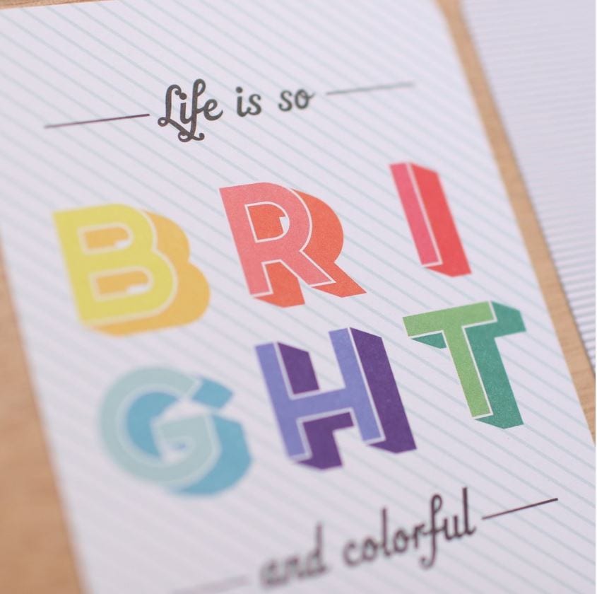 Project Life Bright + Bold Kit (Core Kit and Sampler Available)