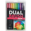 Tombow Dual Brush Markers 10/Pkg