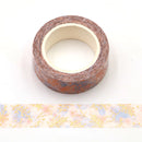 Bronzing Foil Printing Constellations & Floral Washi Tape 15mm x 10m