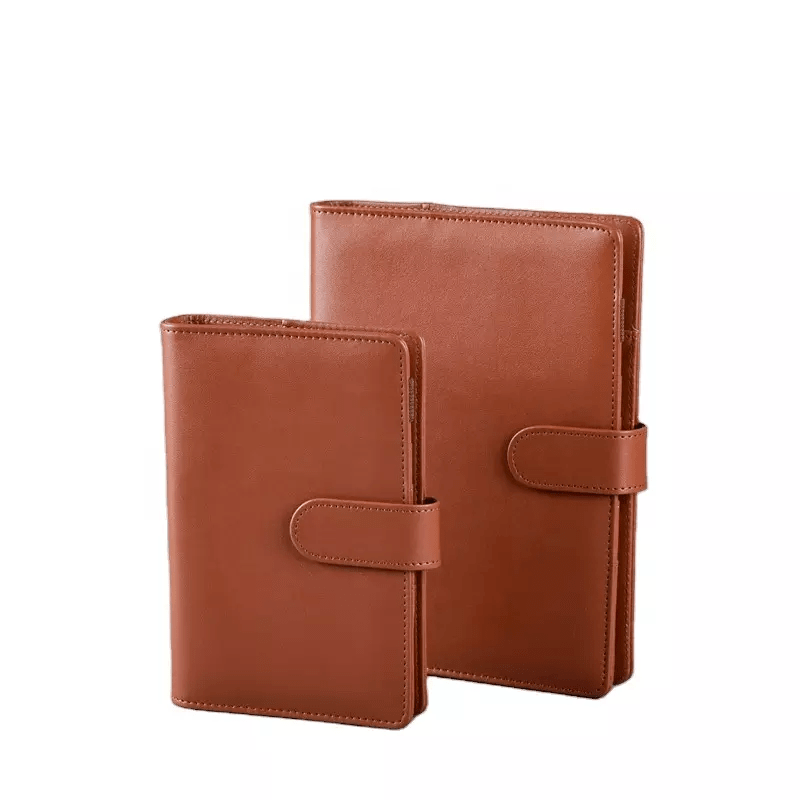 A6 Bright Colors PU Leather Ring Binder Cover