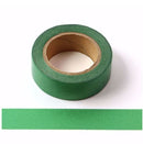 Solid Color Matte Washi Tape 15mm x 10m